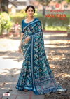 Vasudha Vol 2 By Kashvi Dull Moss Daily Wear Saree Exporters In India